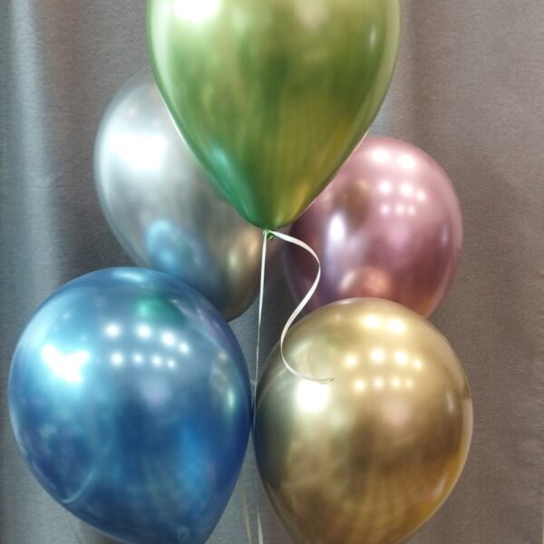 5 гелиевых шаров