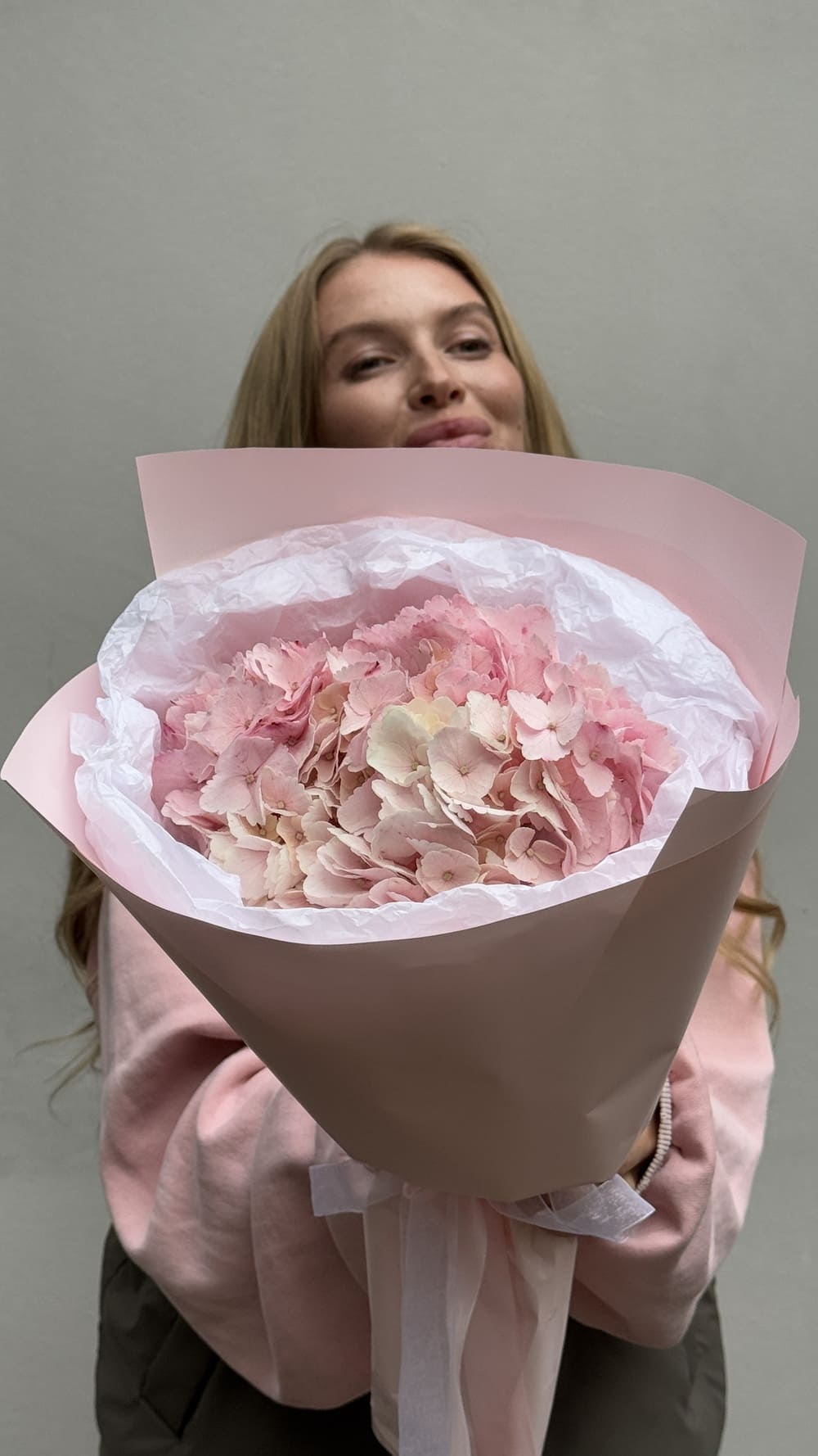 Букет из 1 гортензии Букет из 1 гортензии