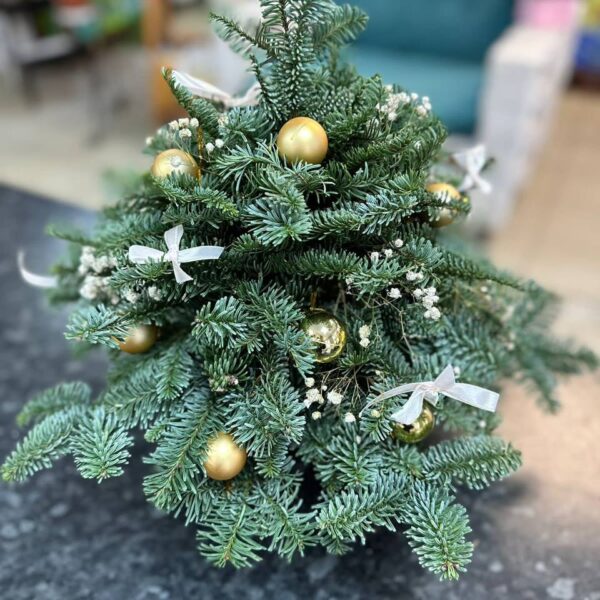 Новогодняя елка с игрушками